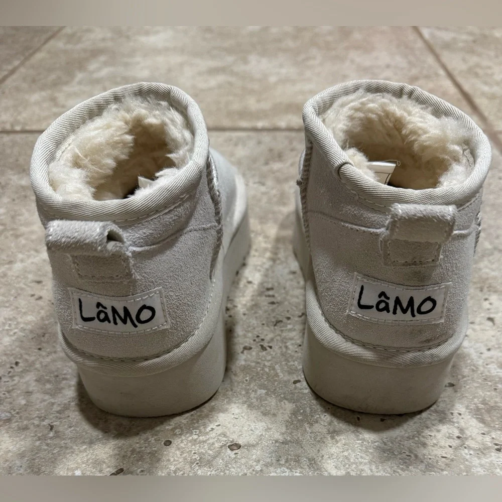 Lamo Kids Gray Snow Boots Size 13Y
